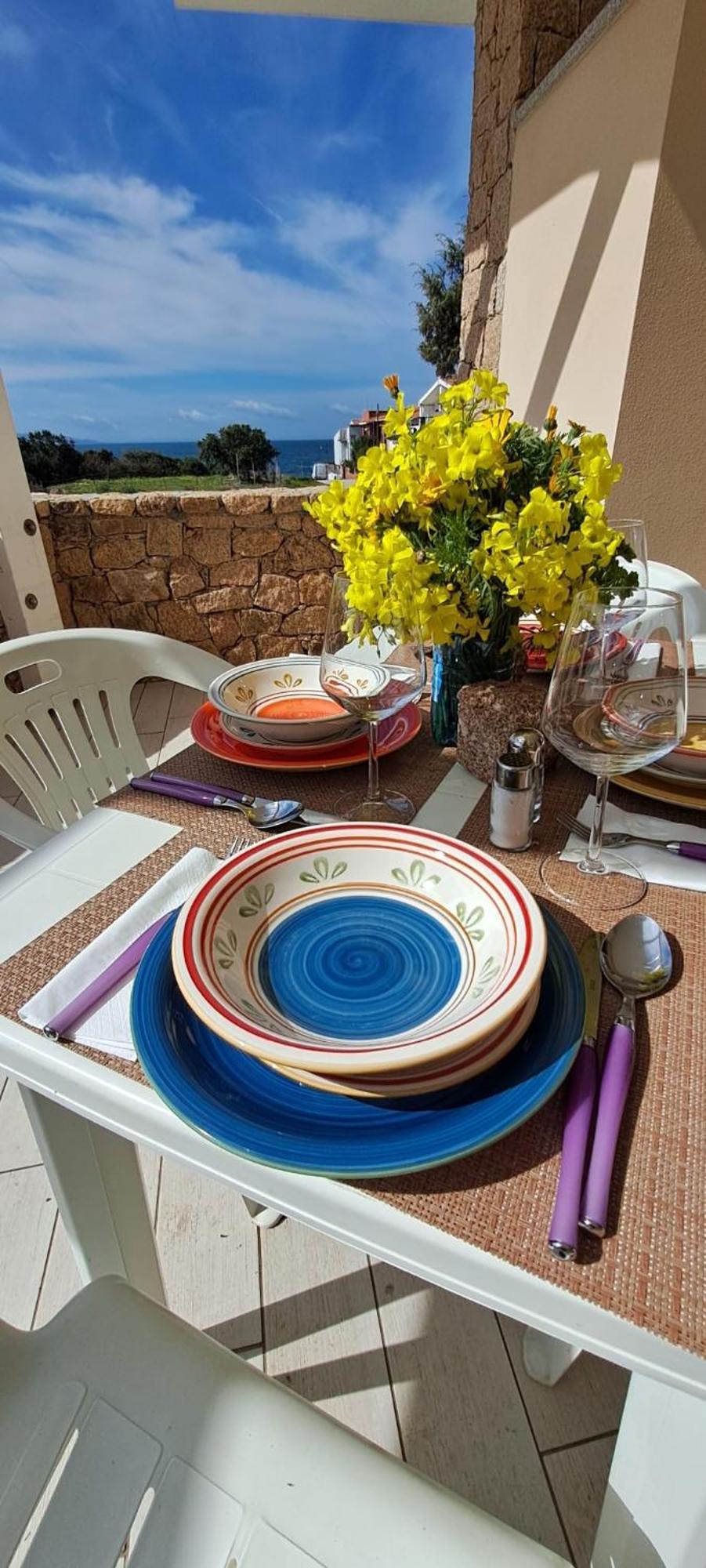 Sardegna Isola Rossa Casa Mirta Vista Mare E Wifi Lägenhet Exteriör bild
